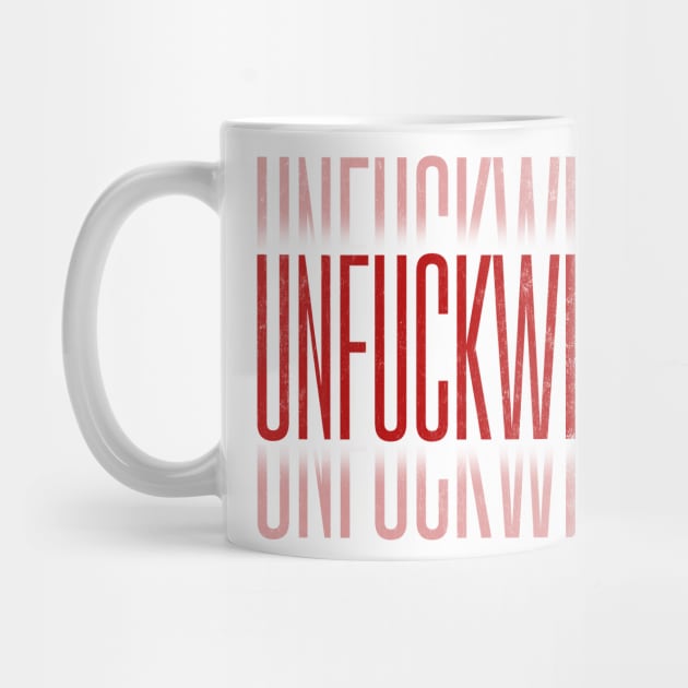 UNFUCKWITHABLE / Typographic Statement Design by DankFutura